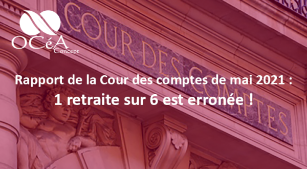 1 montant de retraite sur 6 est erroné !